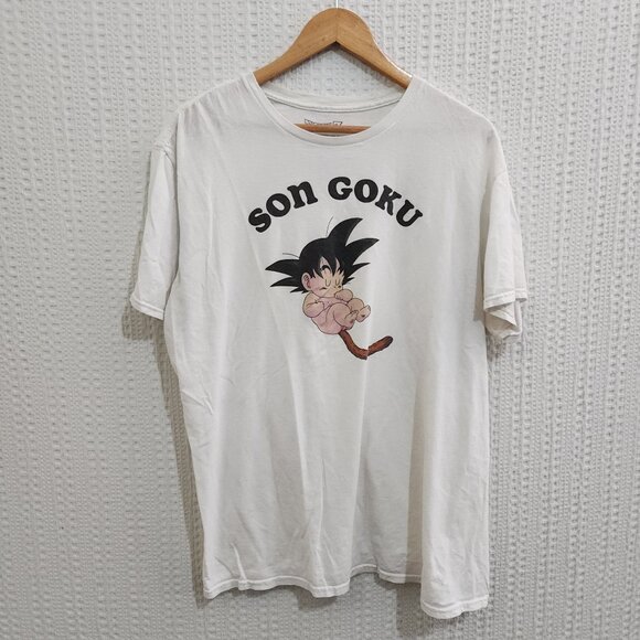 Hot Topic Dragon Ball Z New Adult T-Shirt Son Goku Sucking Thumb Graphic Tee XL - Picture 2 of 9